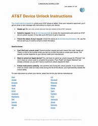 Image result for Carrier Unlock Code AT&T