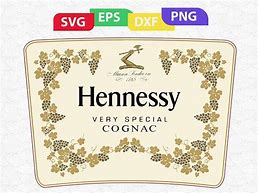 Image result for Hennessy Bottle Label SVG