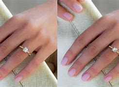 Image result for Diamond Carat Sizes On Finger