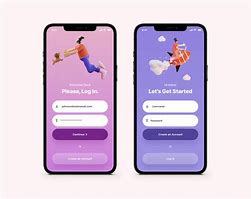 Image result for App Login Template iOS