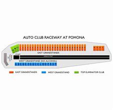 Image result for NHRA Pomona Raceway Seating Chart
