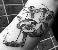 Image result for Sid the Sloth Tattoo