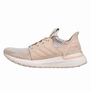 Image result for White/Brown Adidas Boost Shoes