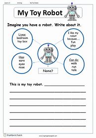 Image result for Robot Reading Worksheet