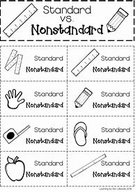 Image result for Measurement Non-Standard Units Worksheets