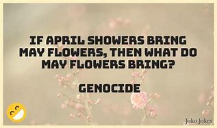 Image result for Jokes About April Showers