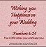 Image result for Sentiment for Christian Just Married Cards