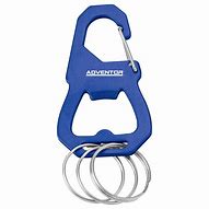 Image result for blue keychains carabiners clips bottles openers