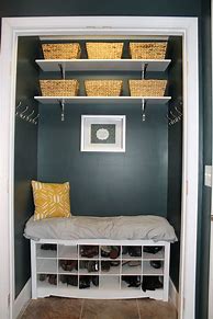 Image result for Small Hallway Coat Closet