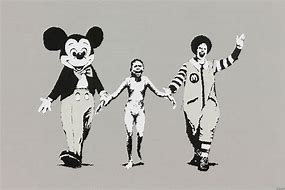 Image result for Banksy Style Art
