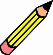 Image result for Pencil and Paper Clip Art
