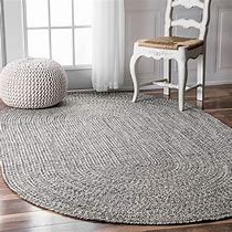 Image result for Oval Gray Braided Rugs