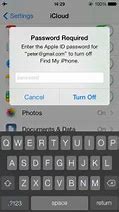 Image result for Turn Off Find My Phone iPhone