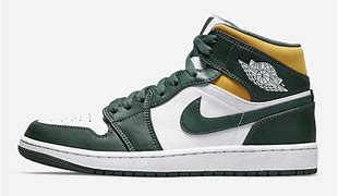 Image result for Green and Yellow Jordan's