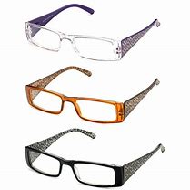 Image result for Clear Rectangle Glasses