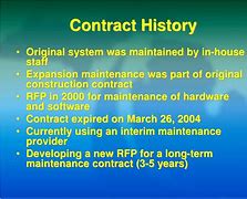 Image result for Contract History