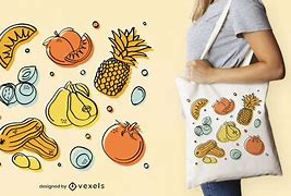 Image result for Fruit Bag Cartoon