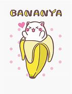 Image result for Cute Kawaii Drawings Cat in Banana