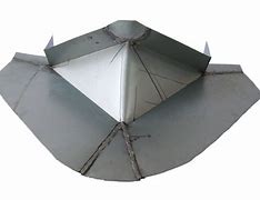 Image result for Prefabricated Metal Roof Cricket