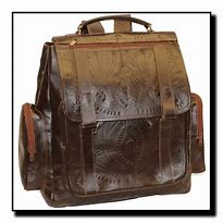 Image result for Square Leather Backpack