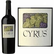 Image result for Alexander Valley Cyrus