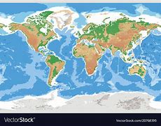 Image result for Topographical World Map