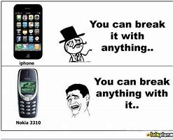 Image result for Nokia vs iPhone Meme