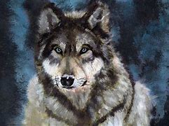 Image result for Wolf Canvas Art