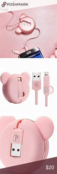Image result for Pink iPhone Charger Cable