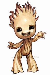 Image result for Baby Groot Artwork