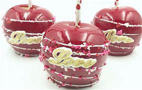 Image result for Valentine Candy Apples