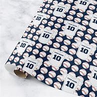 Image result for Baseball Wrapping Paper Pattern