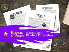 Image result for Dungeons and Dragons Random Encounters 5E Table