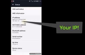Image result for Android IP Address
