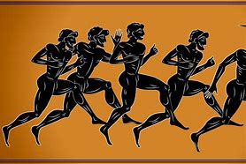 Image result for Ancient Olympic Running Games