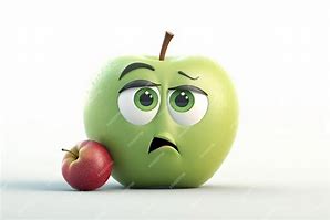 Image result for Red Funny Apple