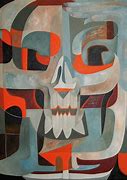 Image result for Abstract Skull Art