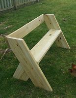 Image result for How to Make a Bench Using a 2X10 Board