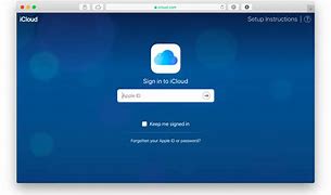 Image result for iCloud Pop Up
