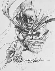Image result for Neal Adams Batman Black and White