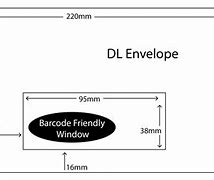 Image result for Window Envelope Size Chart