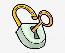 Image result for Unlocked Lock with Key Clip Art