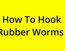 Image result for Rubber Worm Hook