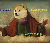 Image result for God Doge Meme
