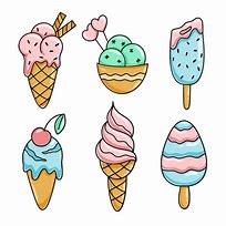 Image result for Caramel Ice Cream Cartoon