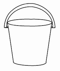 Image result for Bucket Coloring Page