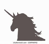 Image result for Black Unicorn Silhouette