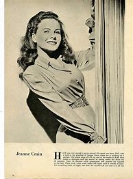 Image result for Jeanne Crain Smoking