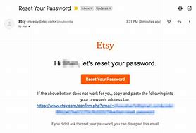Image result for Reset Password Email