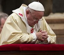 Image result for Pope Praying Art